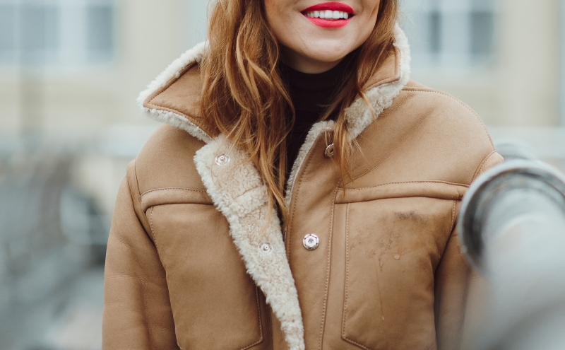 mode femme hiver veste manteau oversize matiere chaude