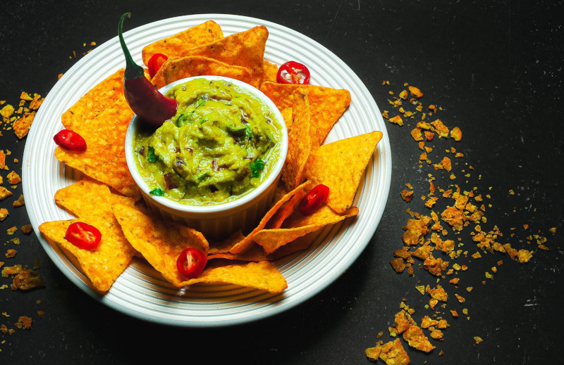 recette entree avocat originale guacamole et nachos