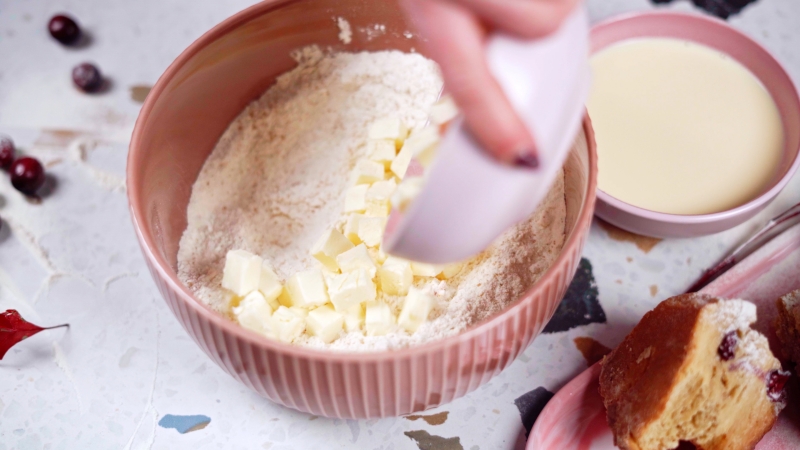 recette scones facile beurre froid melange sec ingredients