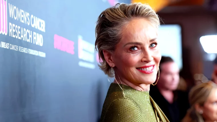 sharon stone coupe 2024 femme 60 ans moderne