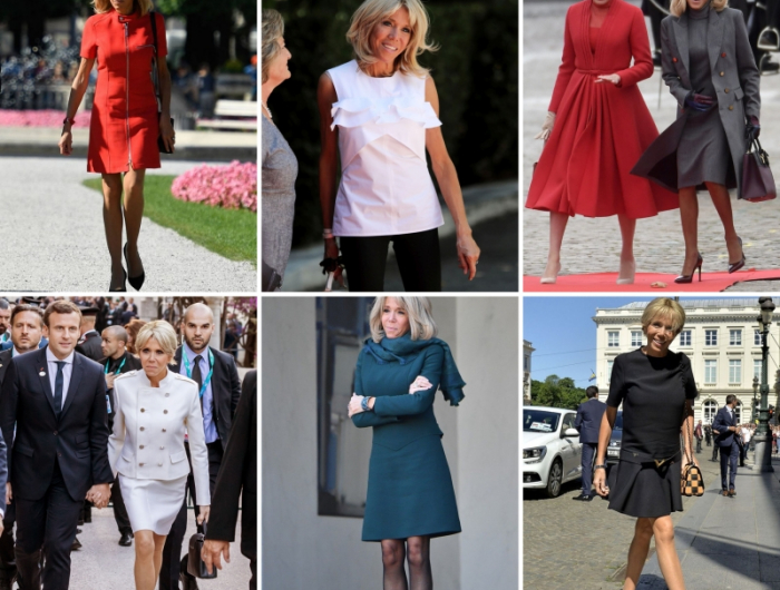 tenue femme 60 ans brigitte macron style vestimentaire