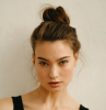 coiffure facile chignon decontracte cheveux longs idee tuto