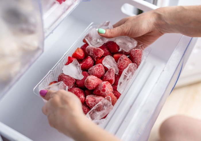 comment congeler des fraises pour ne pas devenir molles