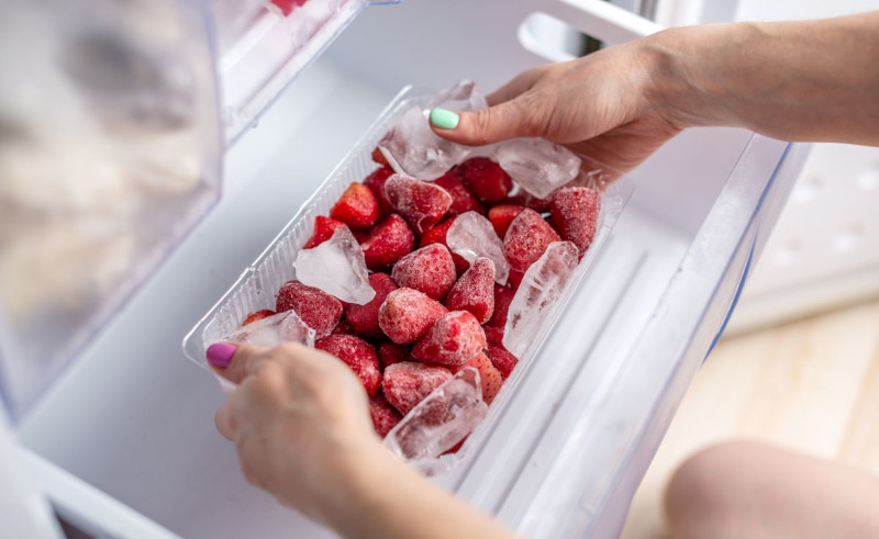 comment congeler des fraises pour ne pas devenir molles
