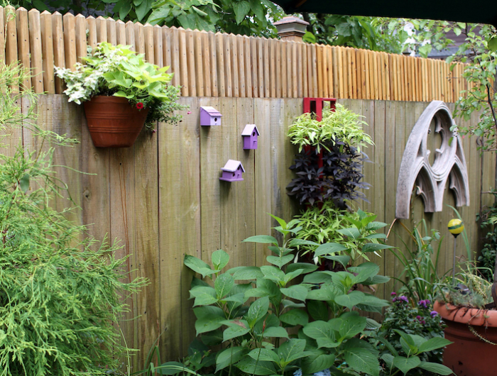 garden wall decoration ideas elegant backyard fence decorating for 10 clever concepts of how to upgrade garden wall decor ideas