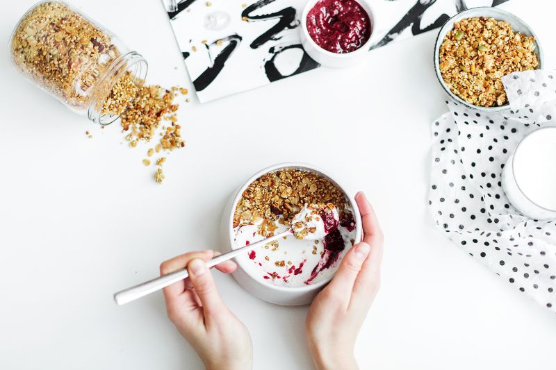 calcul metabolisme de base un bol de yaourt et cereales