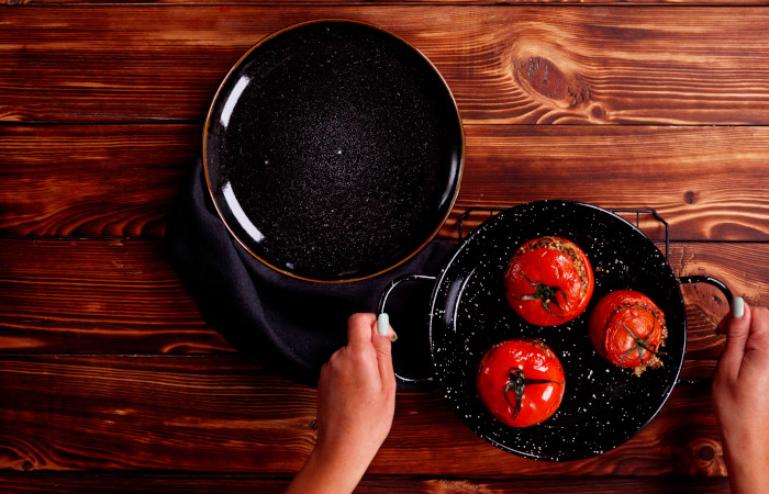 comment faire des tomates farcies au four recette
