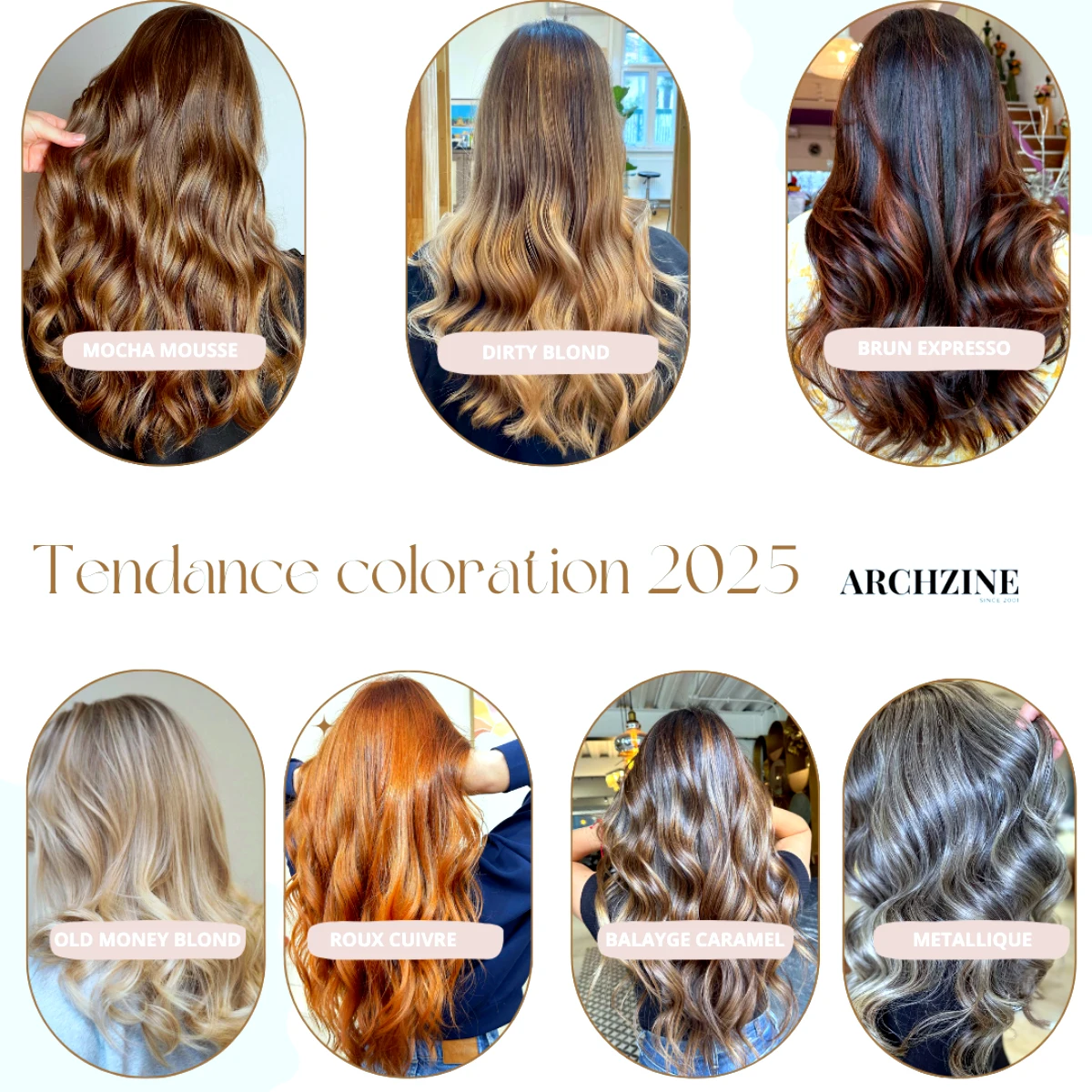 les tendances coloration de cheveux 2025