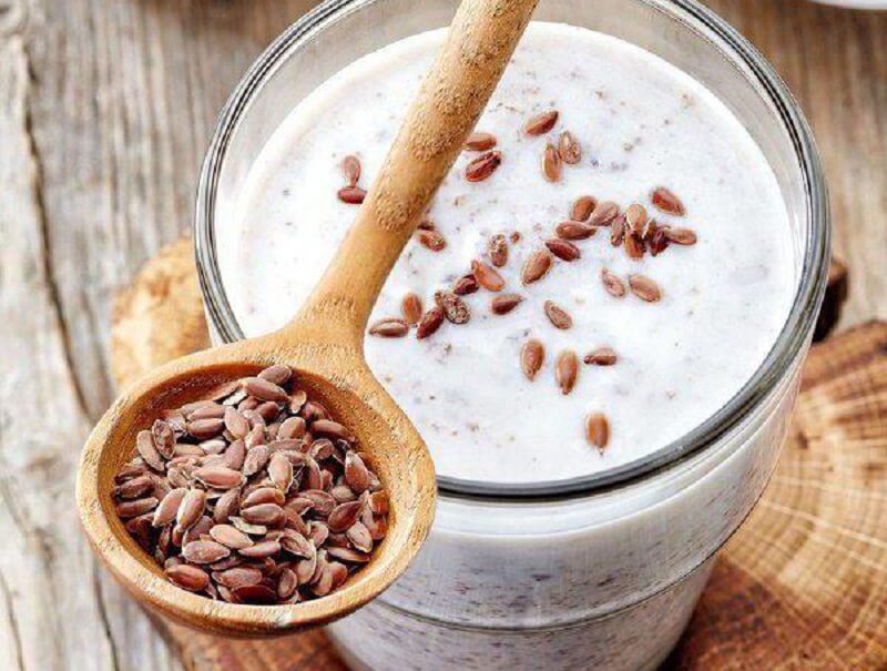 eat flax seeds daily kefir with flax