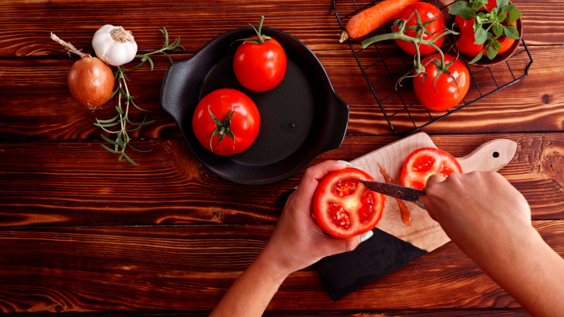 recette de tomates farcies au four sortir la pulpe