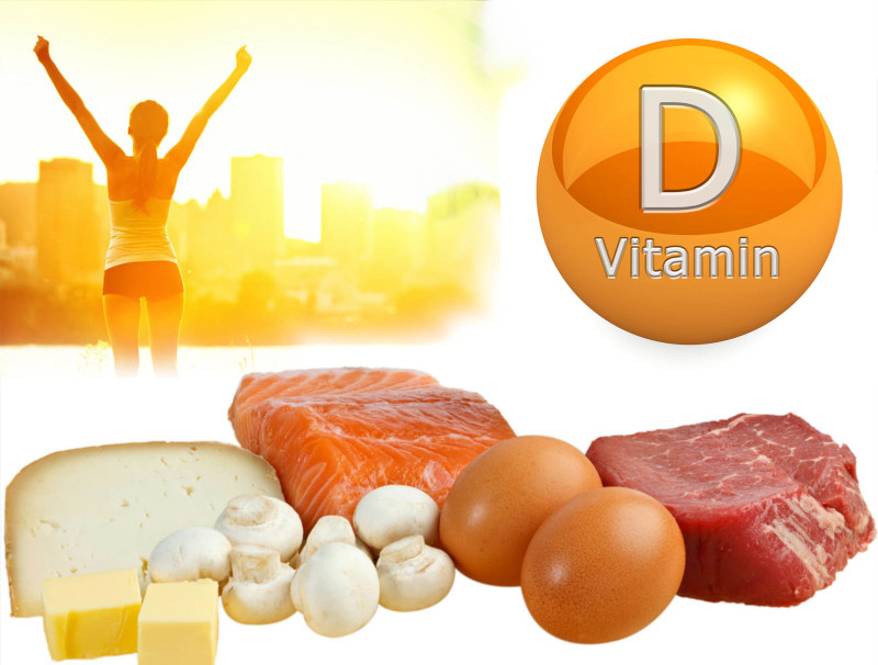 aliments riches en vitamine d et exposition en soleil