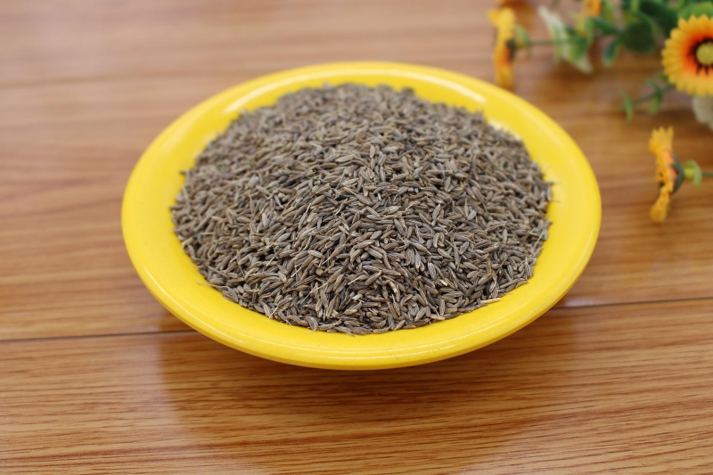 round dish yellow cumin seeds health benefits metabolism weight loss