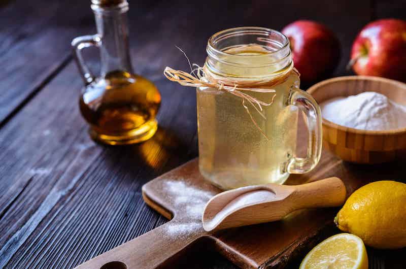 boire du bicarbonate de soude pour maigrir boisson chaude des citrons et des pommes