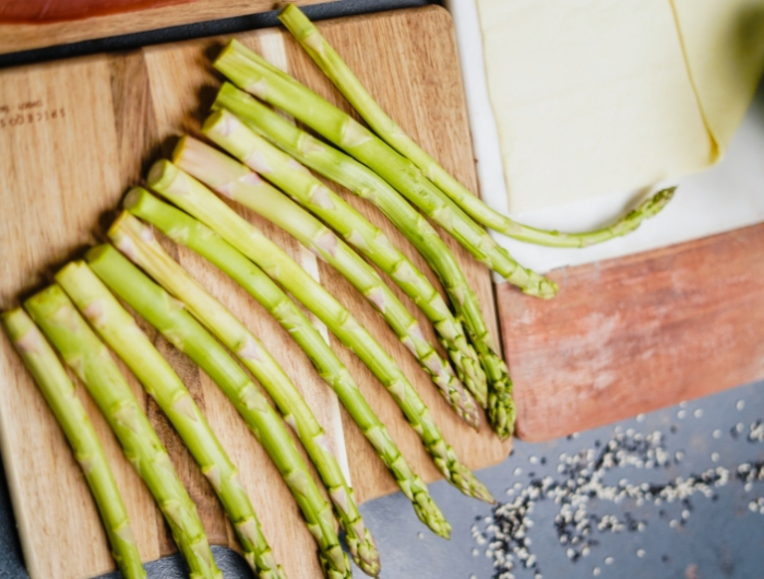 comment couper les asperges recette avec legumes facile apero