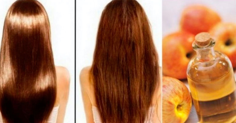 How to grow hair naturally with hair vinegar before and after use