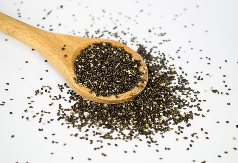 wooden spoon chia seeds superfood benefits body weight loss
