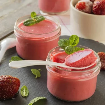 mousse aux fruits d ete et blancs d oeuf