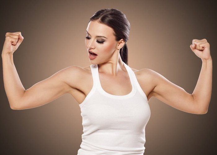 perdre la graisse des bras femme triceps sport