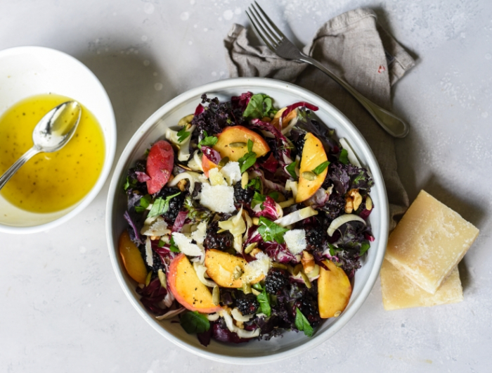 recette dressing salade avec graines de moutarde vinaigre alimentation equilibree