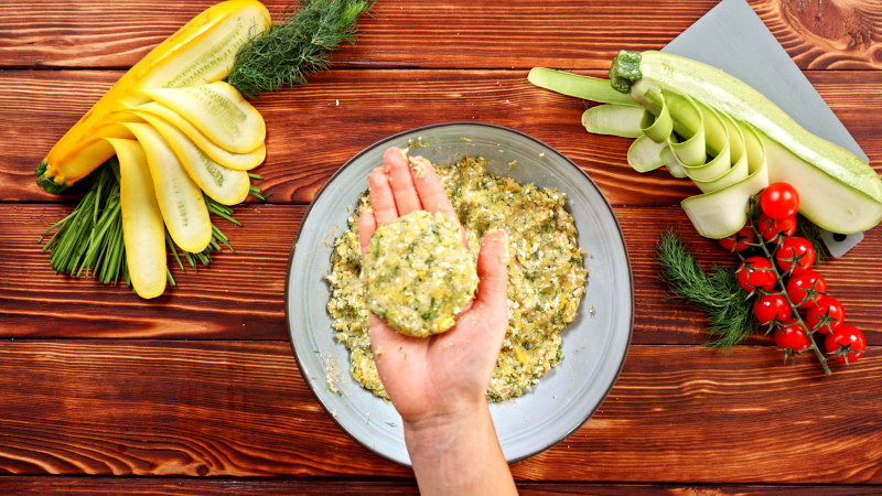 croquettes de courgettes au four healthy