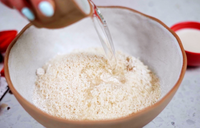huile de coco fondue farine d amande preparation pate sucree vegan