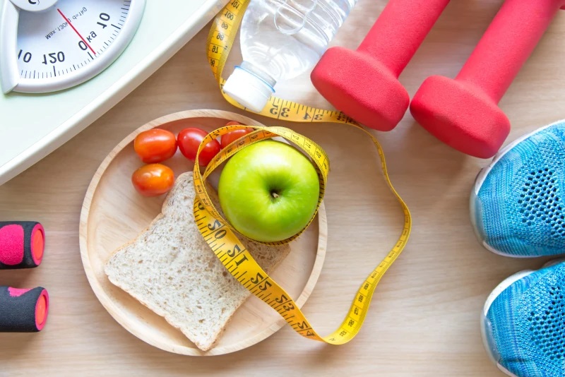 regime alimentaire et exercices pour perdre du poids