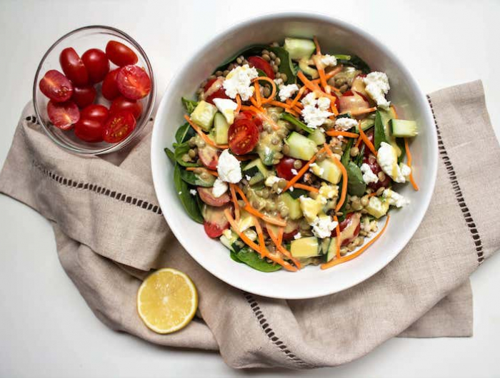 salades dete au lieu de plat salade pour le jeun