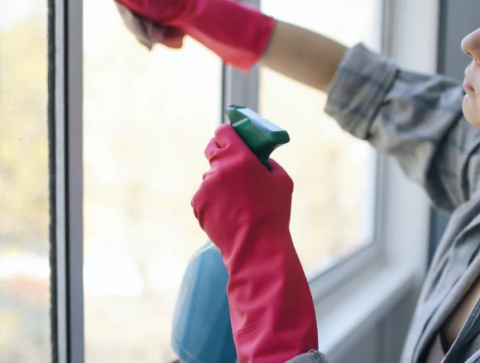 chiffon en bambou pour nettoyer les vitres gants femme nettoyage