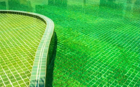 comment rattraper une piscine verte en moins de 48h eau verte d'une grande pisicne
