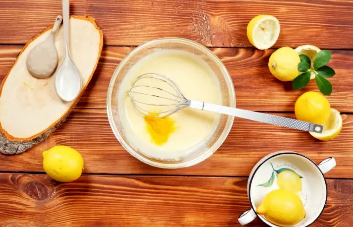 jaunes d oeuf jus de citron curcuma creme facile recette