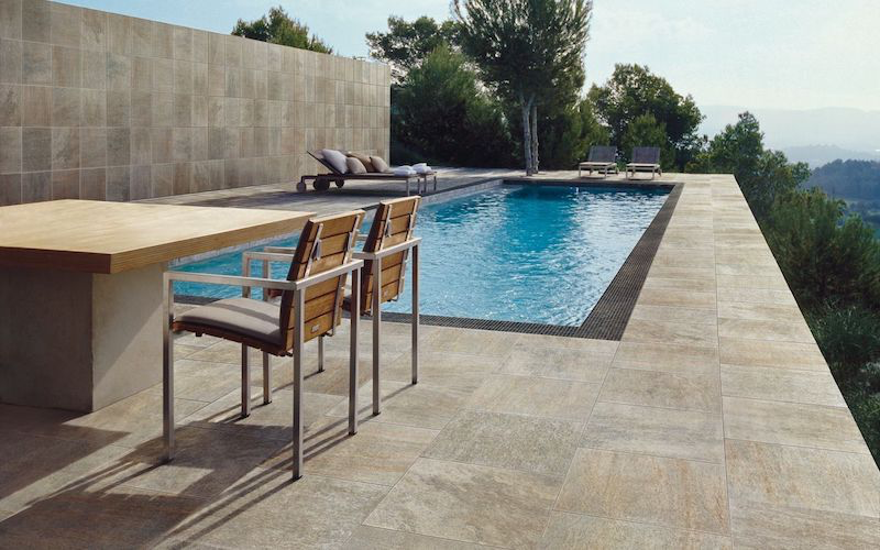 nettoyage terrasse composite savon noir terrasse en carelage avec piscine