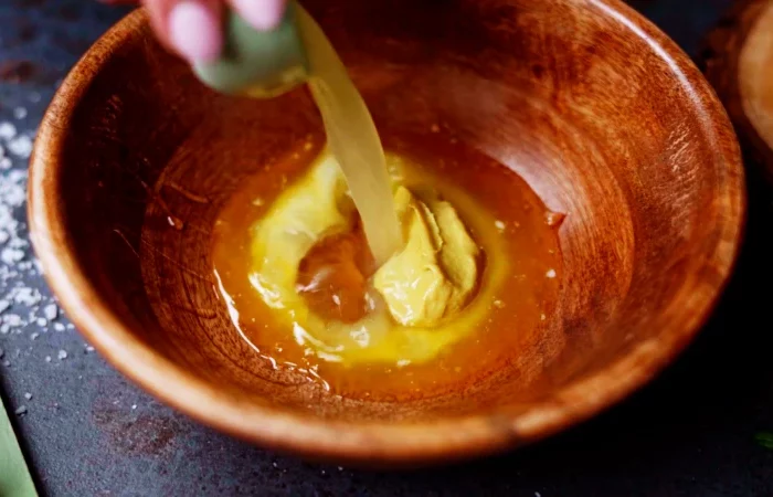 recette marinade sauce saumon avec miel et moutarde