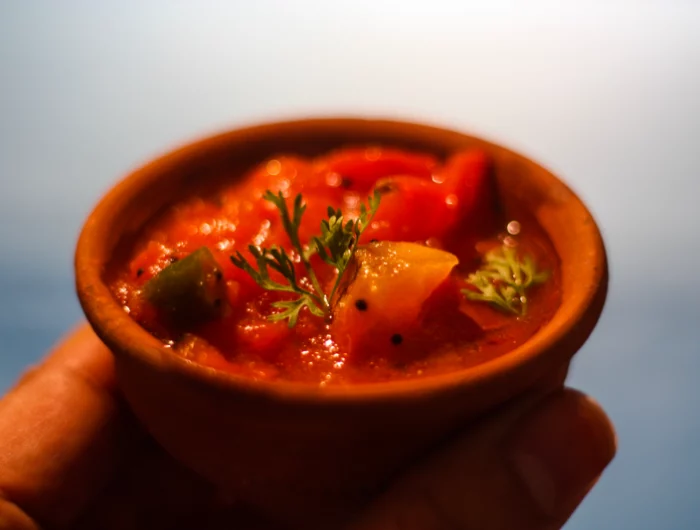 tomates en cubes poivrons rouges recette compote tomates