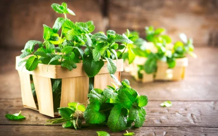 voici comment conserver la menthe fraiche
