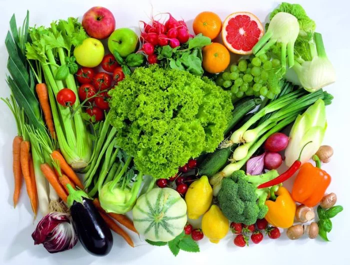 astuce pour perdre du ventre sans sport assortissement de legumes et fruits