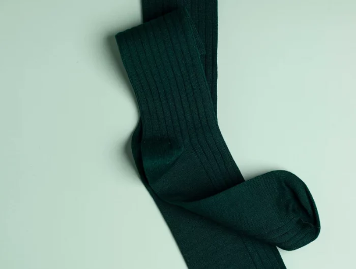 comment bien porter les chaussettes paire de chaussette verte