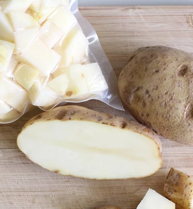 comment conserver des pommes de terre blanchies au congelateur congélation des légumes crues