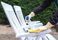 Comment nettoyer des chaises de jardin en plastique de couleur ?