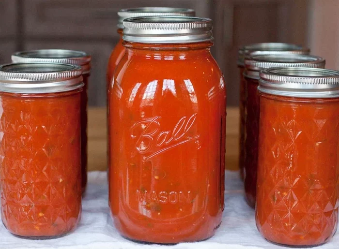 comment faire des conserves sans sterlisation bocaux en verre avec de la sauce tomate