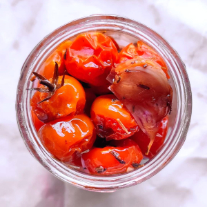 conservation mini tomates rouges sans strelisation