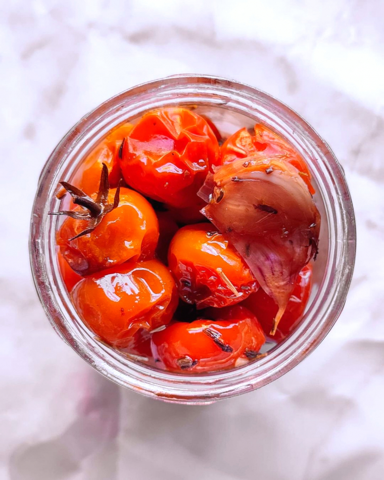 conservation mini tomates rouges sans strelisation