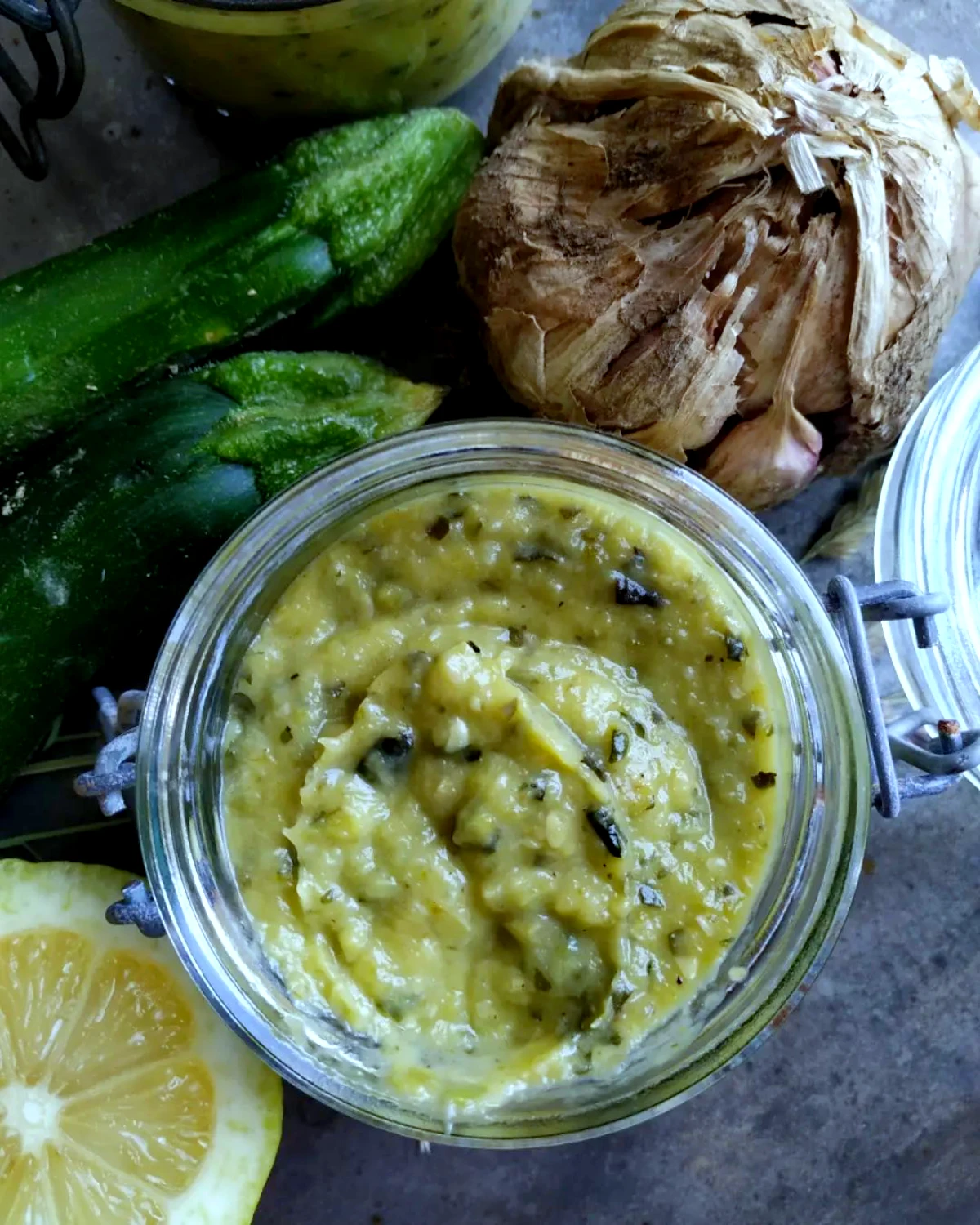 conserves de courgettes maison tartinade de courgettes