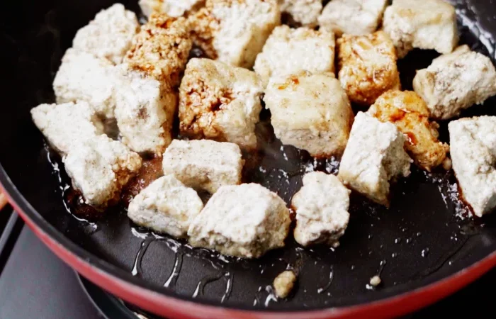 exemple de recette légère du soir facile à faire comment manger du tofu faire revenir à la poêle