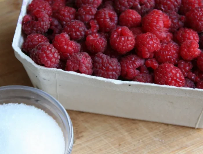 fruits rouges sucre boite conservation fraises compote recette