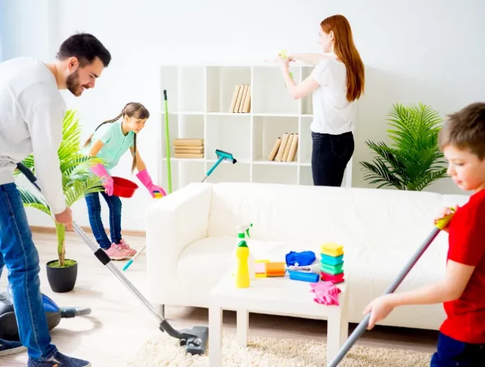 nettoyer la maison avant de partir en vacances