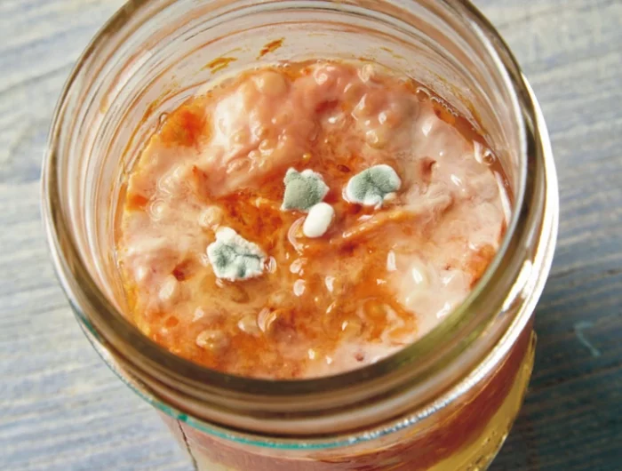 processus fermentation graines de tomates gel bocal verre couvercle