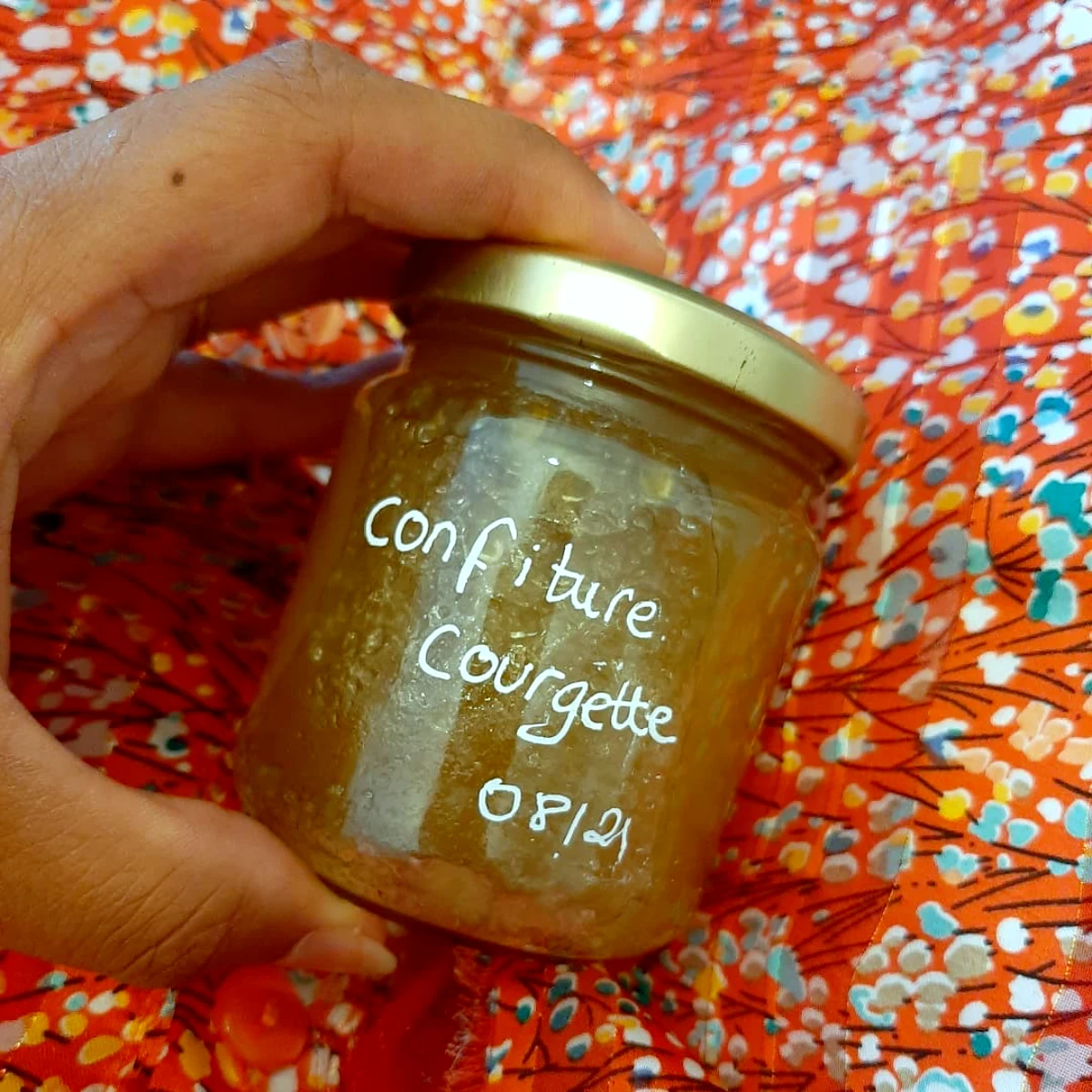 recette pour confiture de courgette