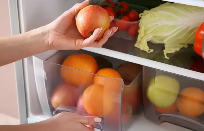 comment conserver des pommes a la cave pommes dans le frigo