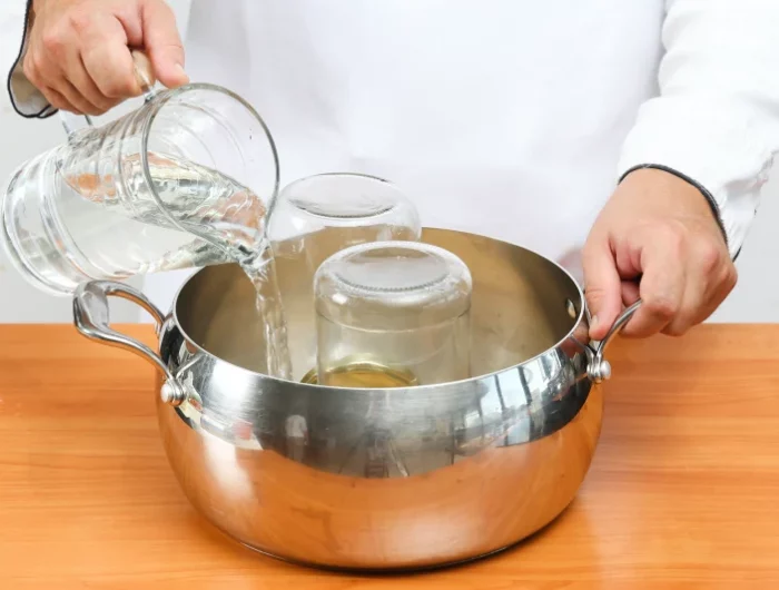 comment faire des conserves en bocaux sans stérilisateur strelisation des bocaux dans une casserole