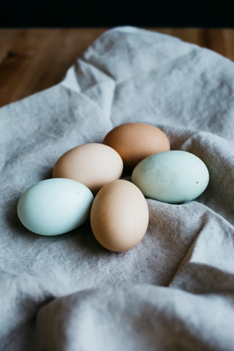 comment faire pour avoir des œufs propre cinq oeufs propres